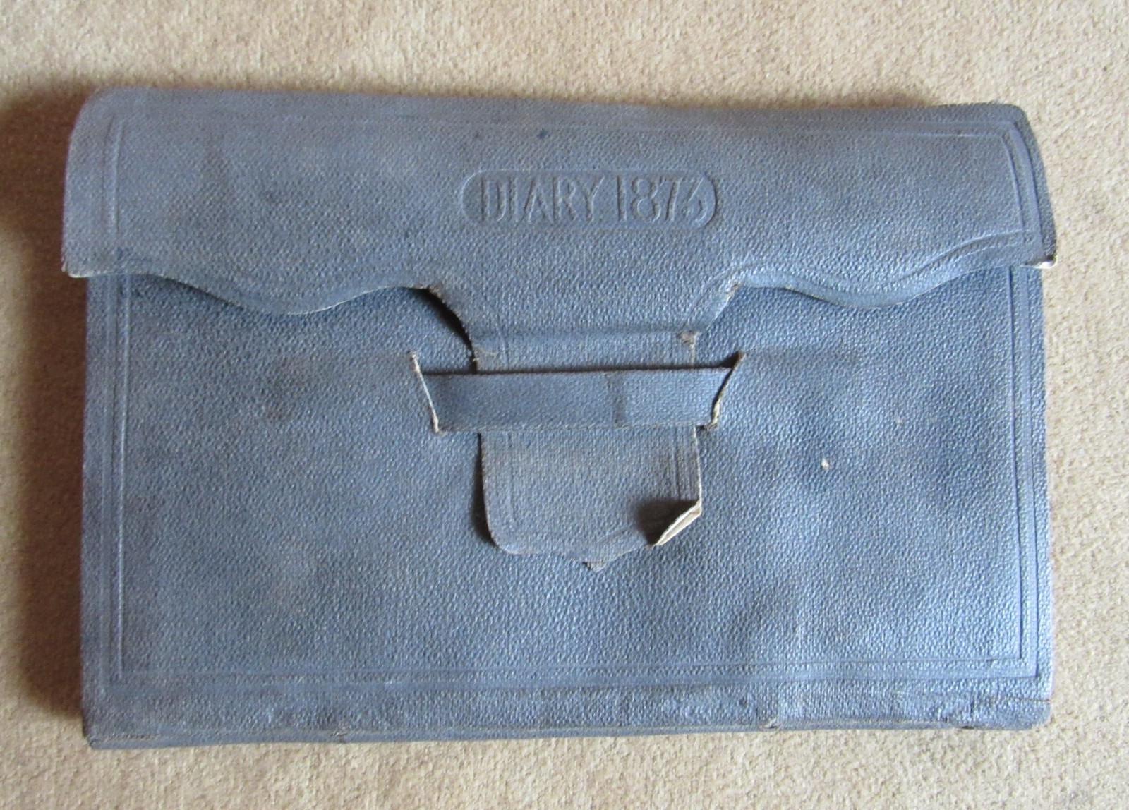 1873 Indian Wars Pocket Diary Notebook Custer Era 1870s