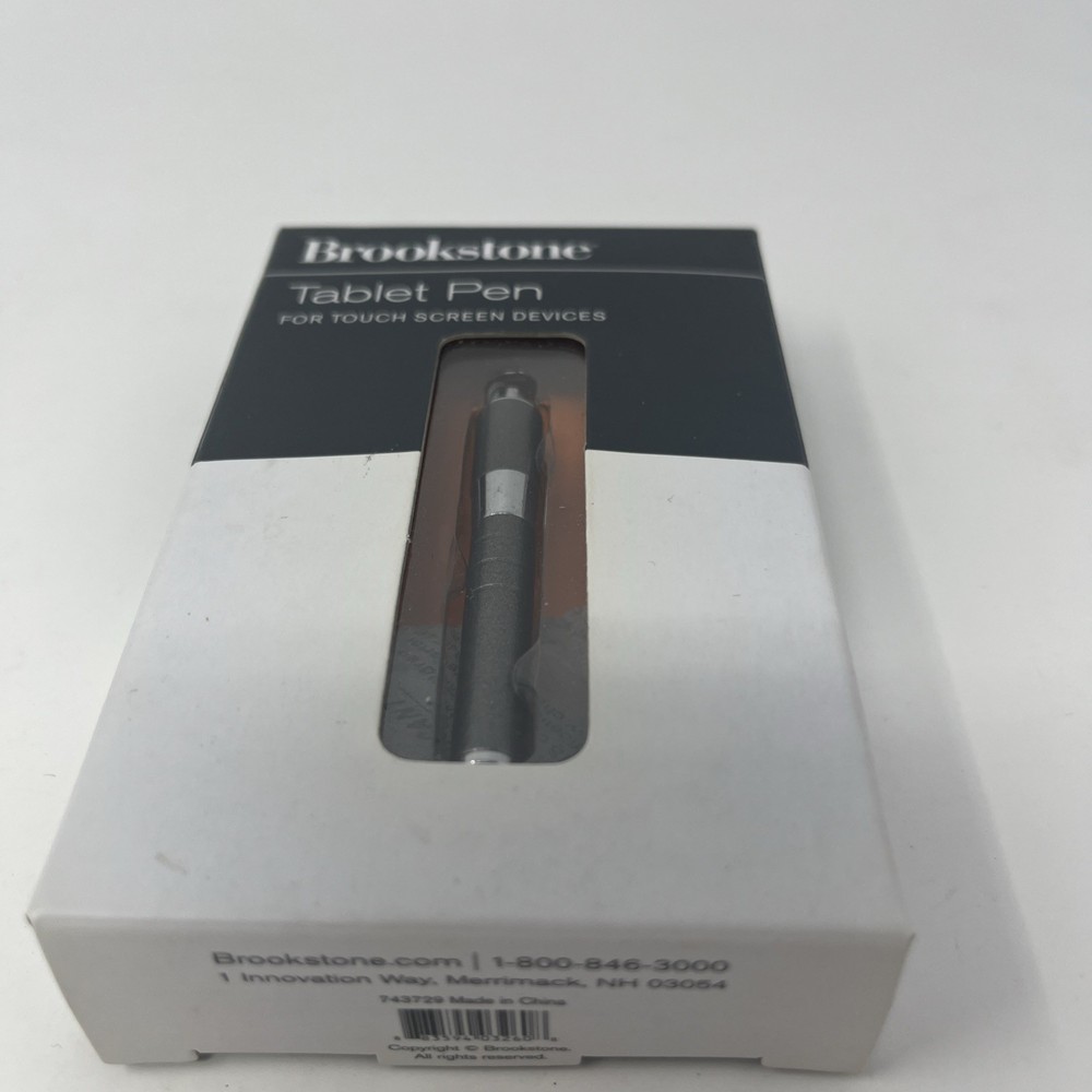 Brookstone Tablet Pen For Touch Screen Devices New