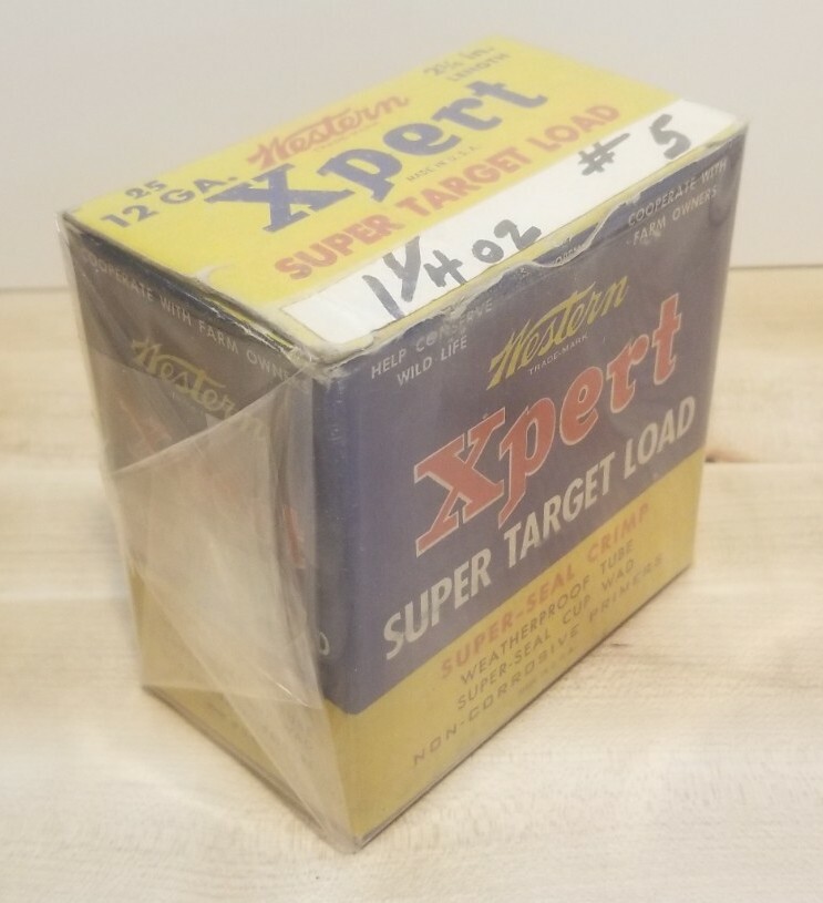 1950's Western Xpert Super Target Load Shells 12 ga. (empty box)