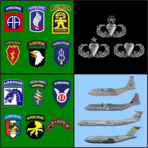 MC-NICE: ARMY Airborne "The Jumpmaster" ALL UNITS Framed PERSONALIZED