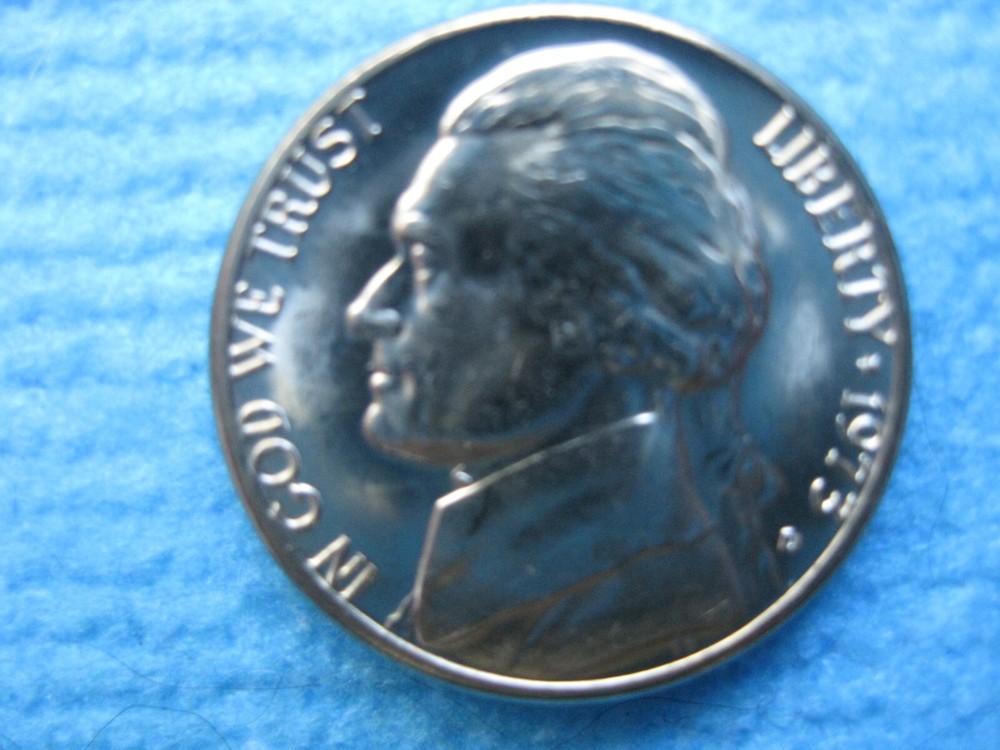 1973 D Jefferson Nickel Gem+ BU!