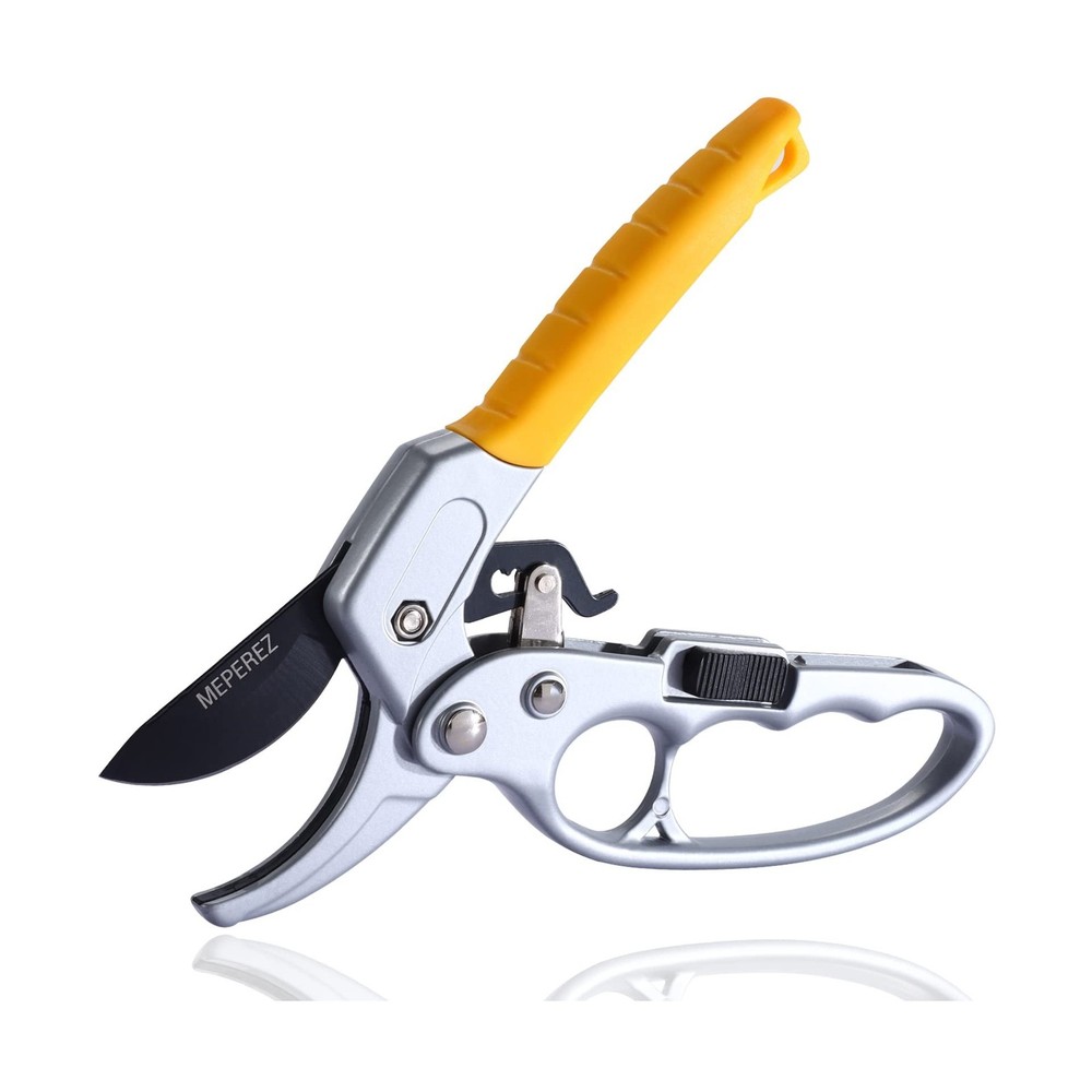 Ultra Sharp Germany Steel Pruning Shears - Cuts 3X Easier, Ergonomic Design -...