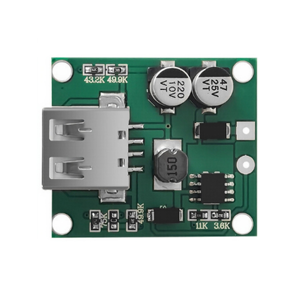 2PCS Solar-Powered Power Supply with Auto Voltage Regulation 5V Output