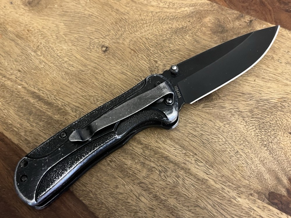 Smith & Wesson SWSA12 Assisted Folding Knife 3.25" Black Plain Blade