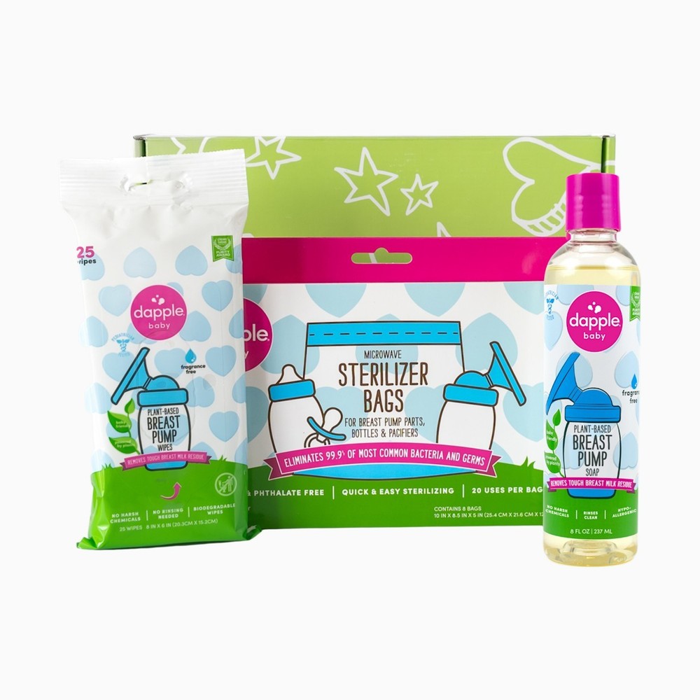 Dapple Breast Pump Cleaning Essentials Set