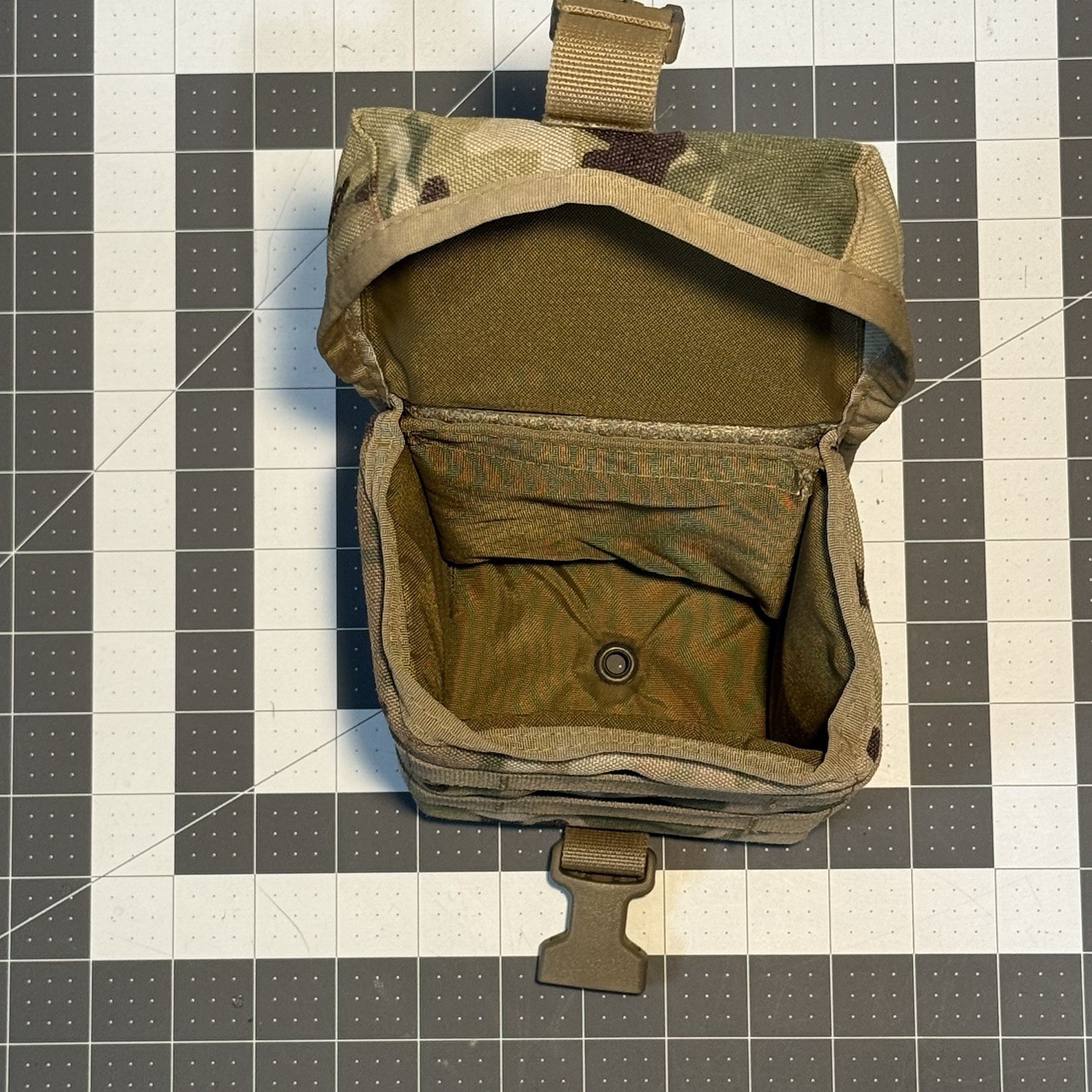 Padded MOLLE NVG Pouch - PVS14 PVS31 Night Vision Device Case Multicam OCP NWOT