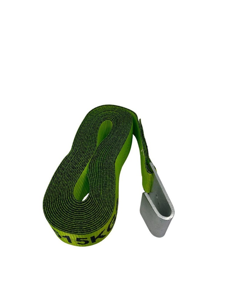 2”X30’ High Vis Ratchet Strap with Flat Hook 4 Pack