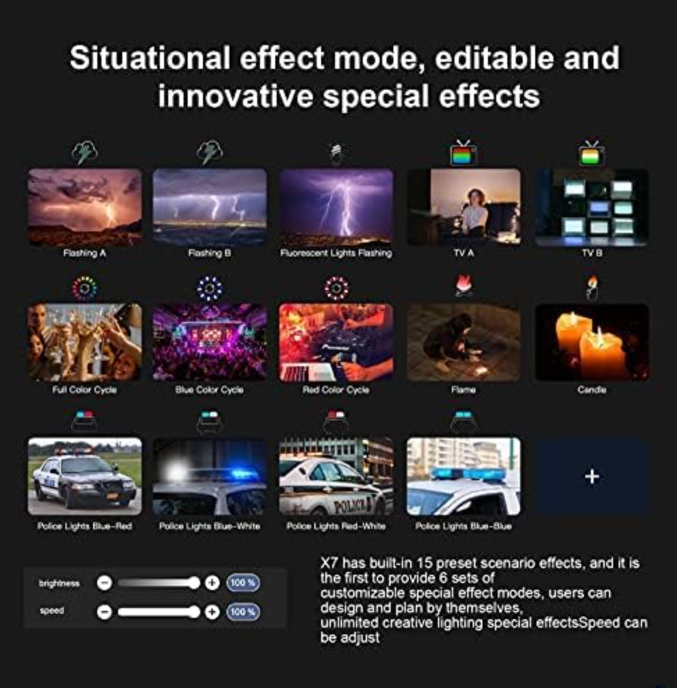 Atomcube RX7L 18W 5.9" Pocket RGBWW LED Light (with Diffuser)