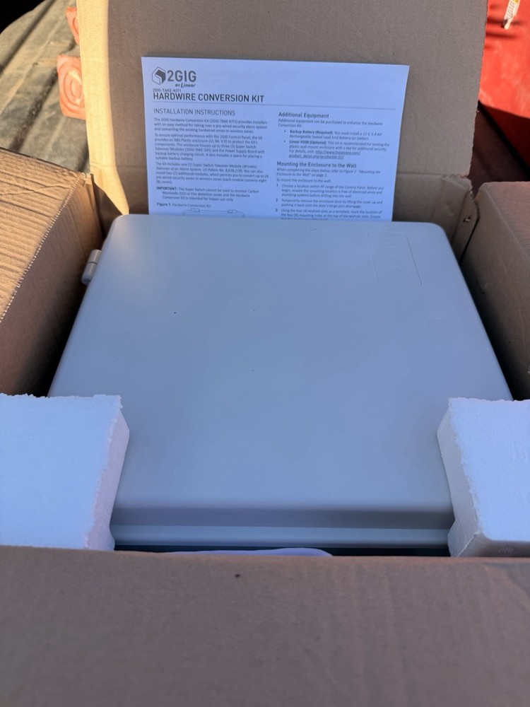 ￼ New Linear 2GIG-TAKE-KIT 1 Hardware Conversion Kit ￼