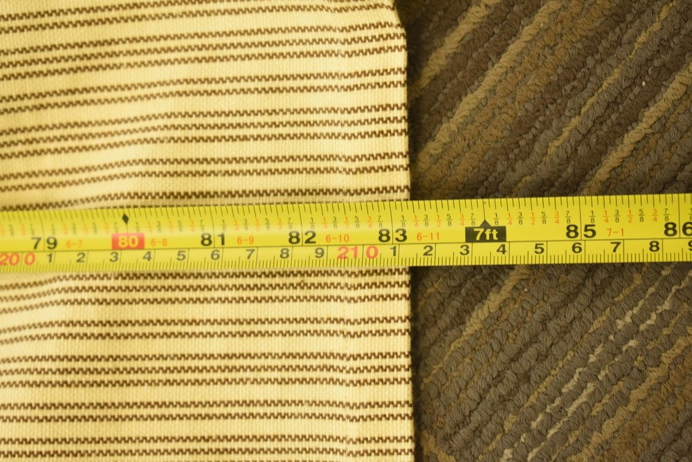 Autumn Sonata x Gen Home Tablecloth Rectangular Beige Stripe Fall Dining