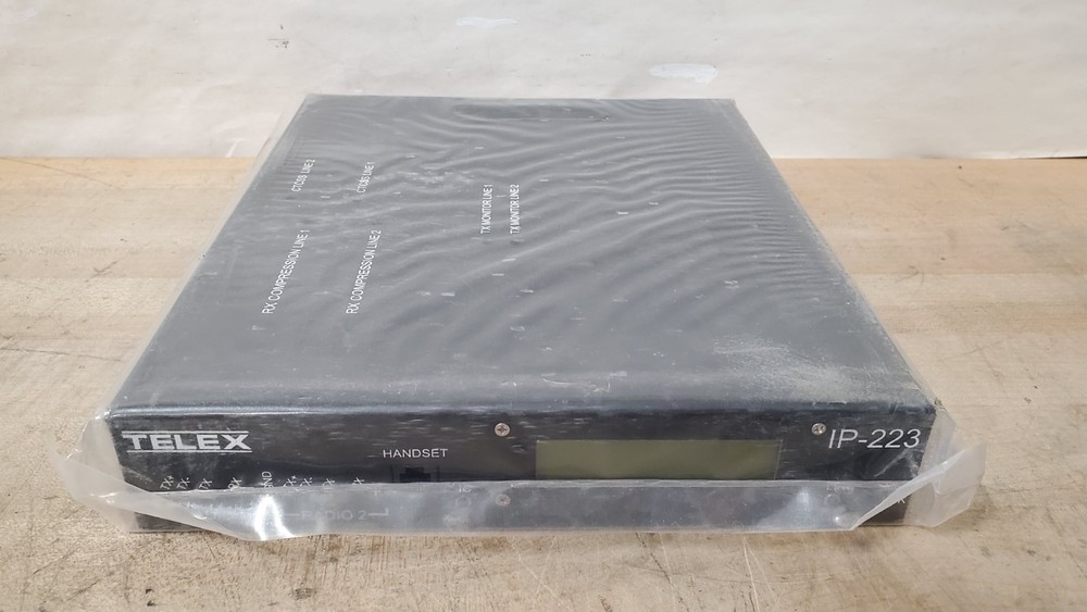 NEW Telex IP-223 Ethernet Remote Panel Intercom