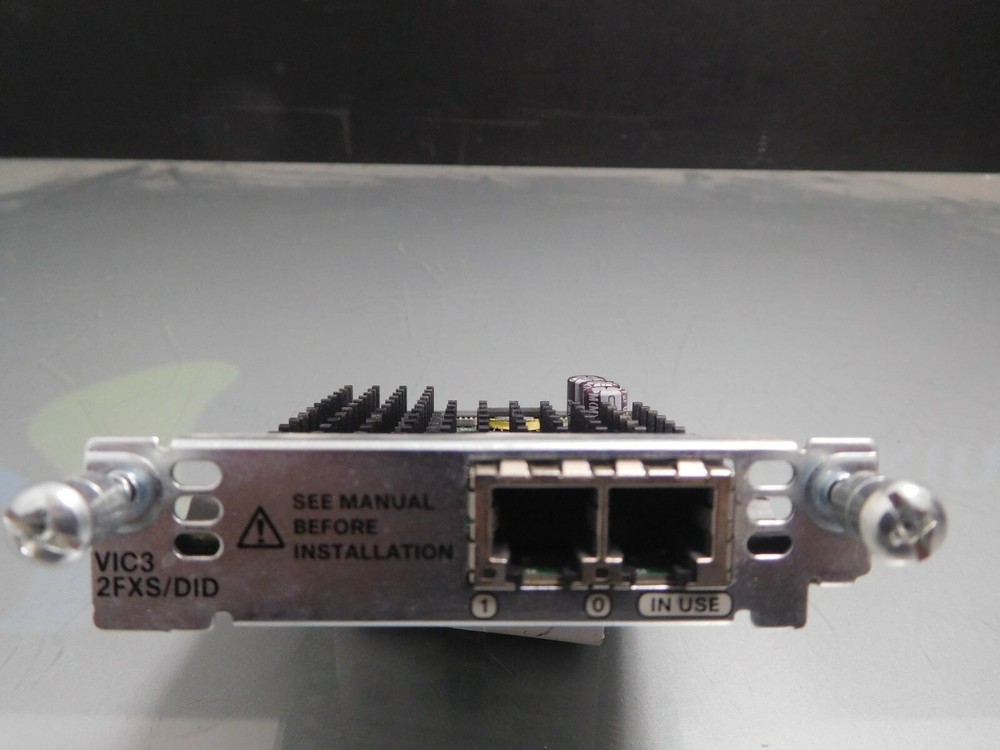 Cisco VIC3-2FXS/DID 2-Port Voice Interface Card Module