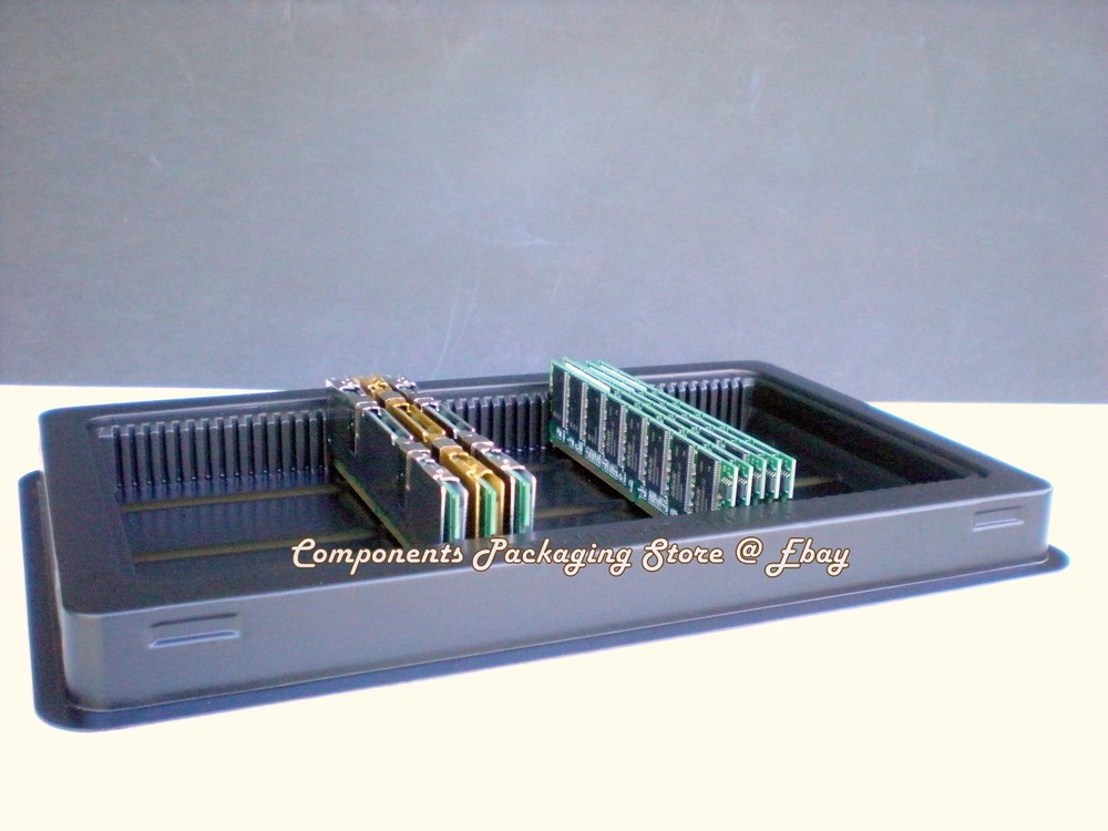 2 - RAM DRAM Tray-Container Box For Server PC Memory DIMM Modules - Fits 100 NEW