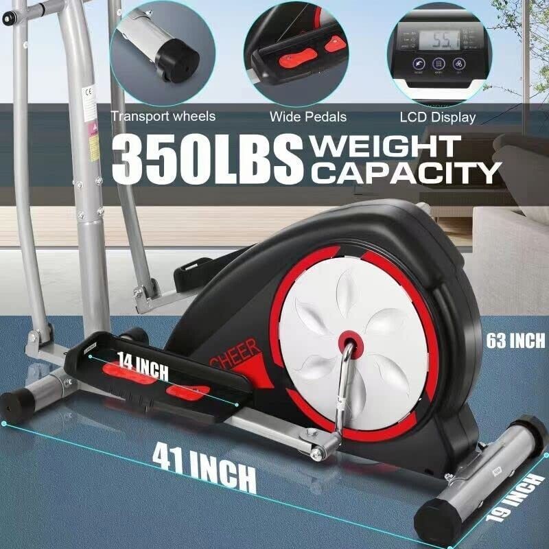 Home Elliptical Machine Elliptical Machines Hyper Quiet Magnetic Driving System-