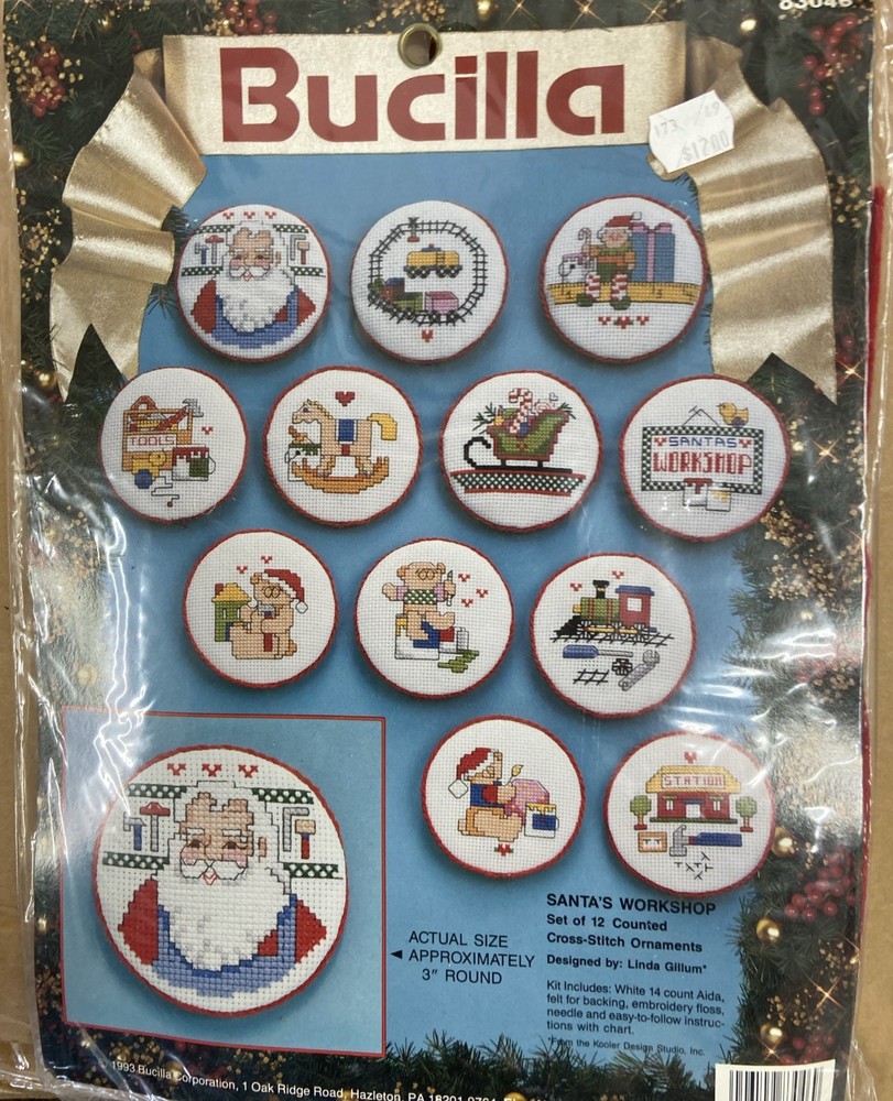 NOS BUCILLA Christmas Needlepoint #83046 ￼