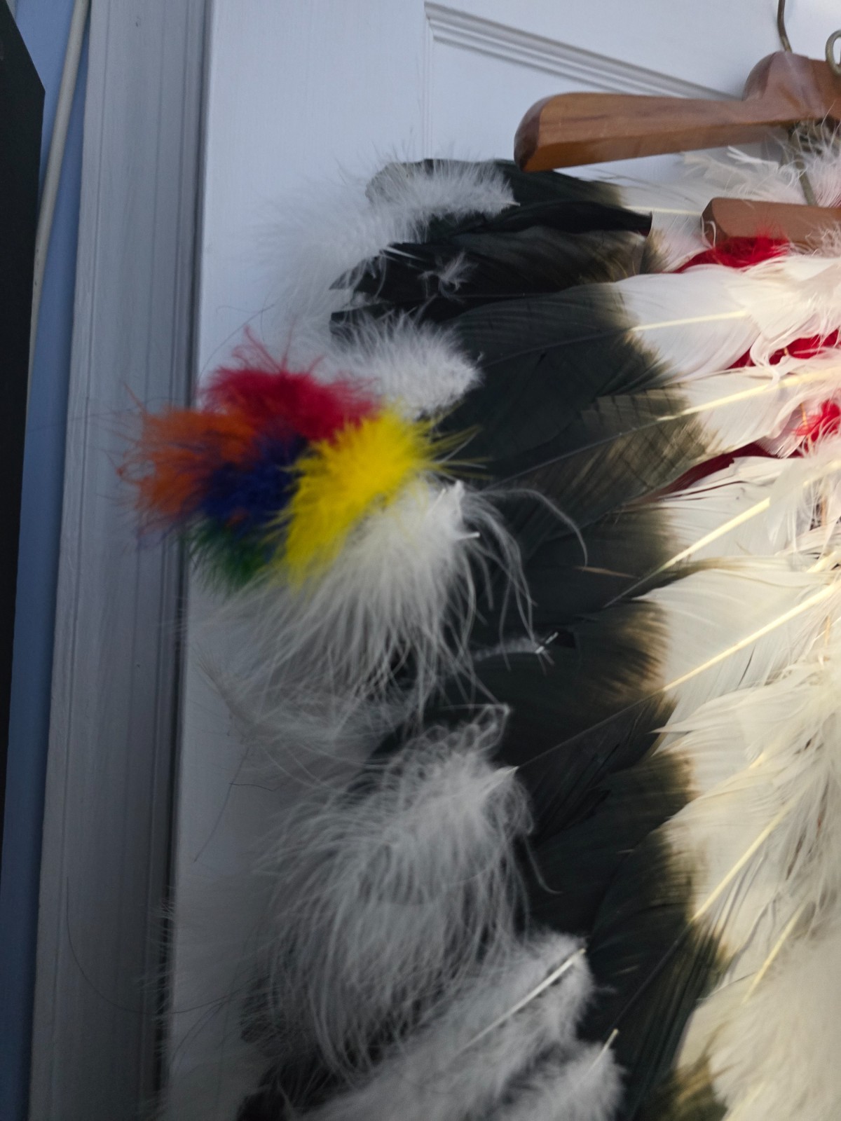 Native Indian Regalia 5' War Bonnet Tunic Breast Plate Sash Chaps Belt Shoes Bag