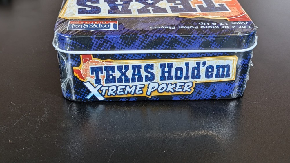 New Texas Hold'em Xtreme Poker Game (Unopened)