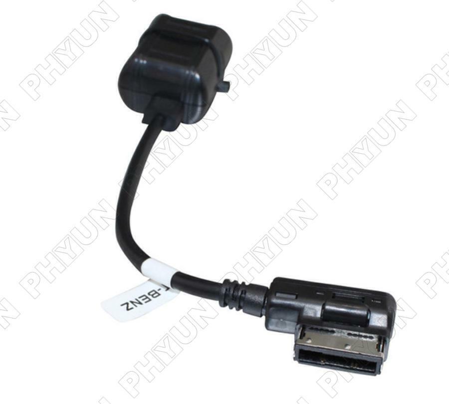For Benz Radio Stereo Aux Cable Adapter MMI Socket Car Bluetooth Wireless Module