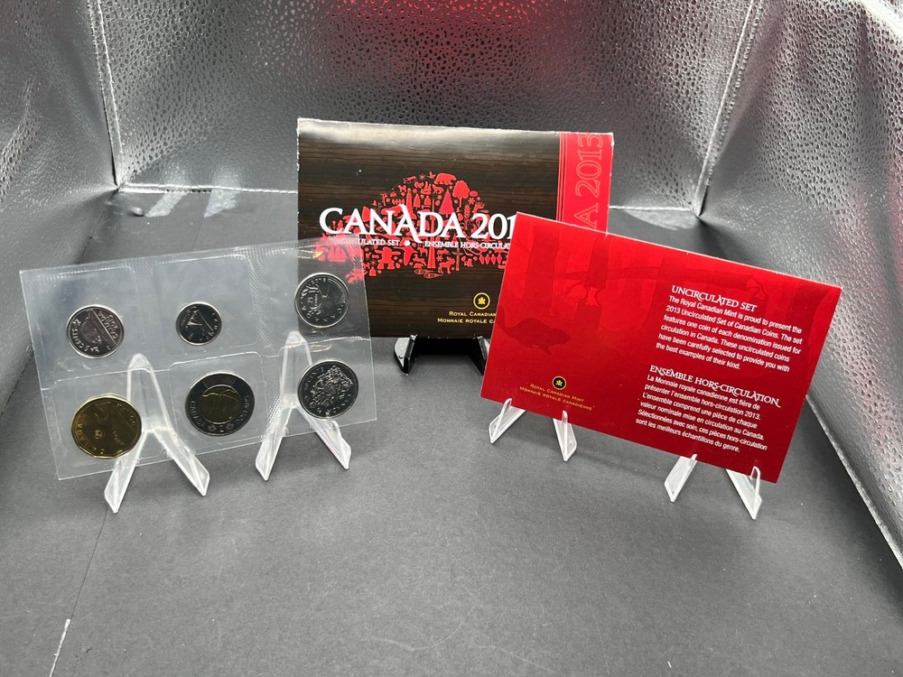 2013 Canada Uncirculated Proof Like Coin Set