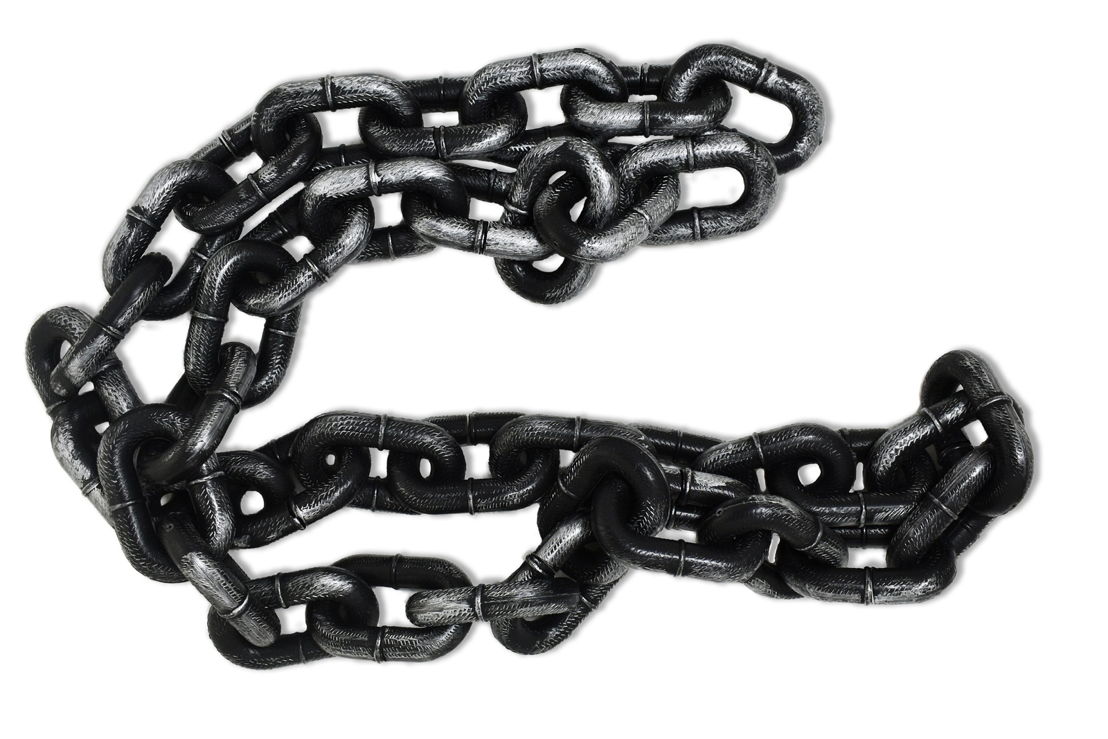 Plastic Chain - Halloween Plastic Chain - Grey And Black Chain