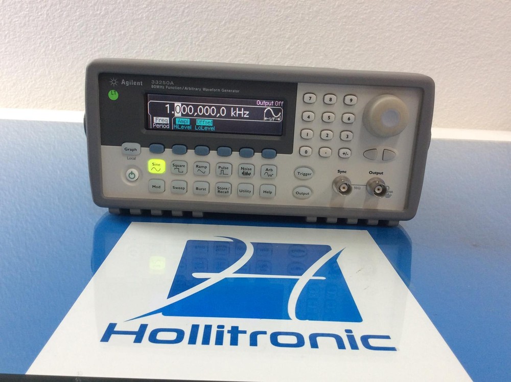 Agilent Keysight 33250A 80 MHz Function Arbitrary Waveform Generator
