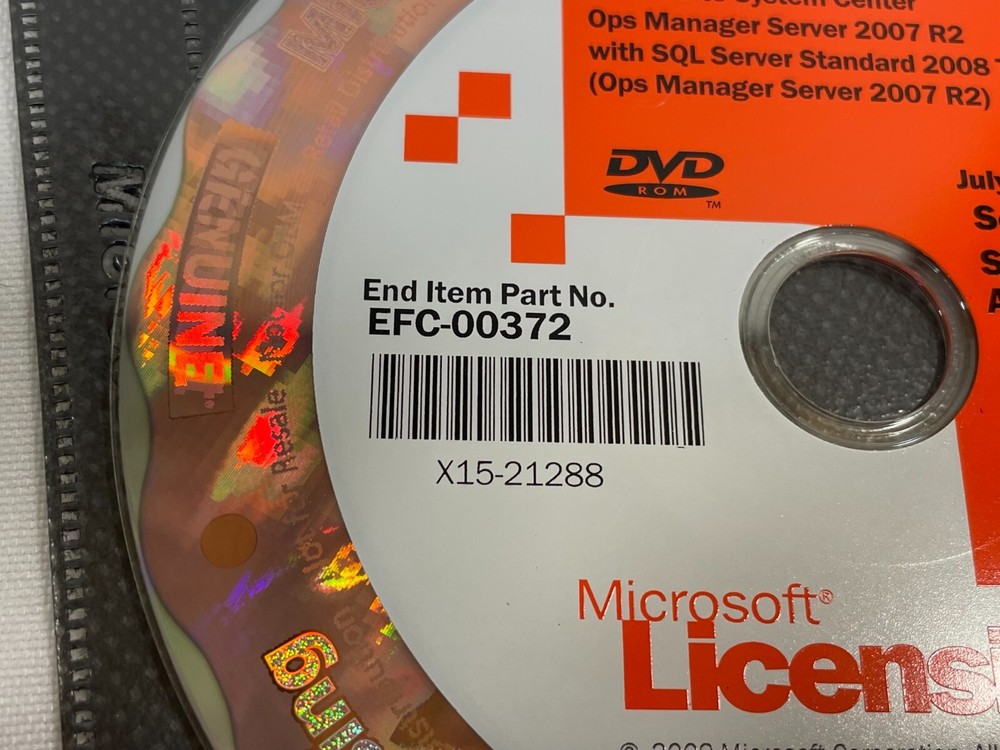 Microsoft System Center Configuration Manager November 2007 DVD Windows PC