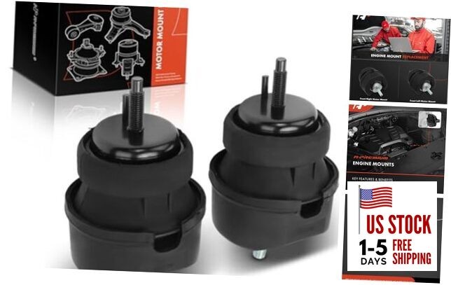 2PCS Front Left and Right Engine Motor Mount Kit Compatible with Cadillac CTS