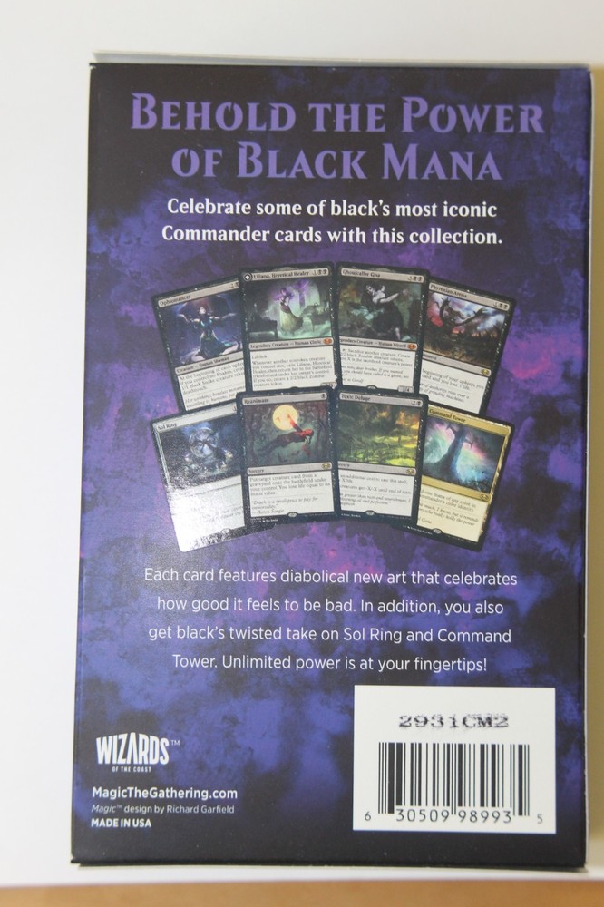 MTG Commander Collection Black, Regular Edition