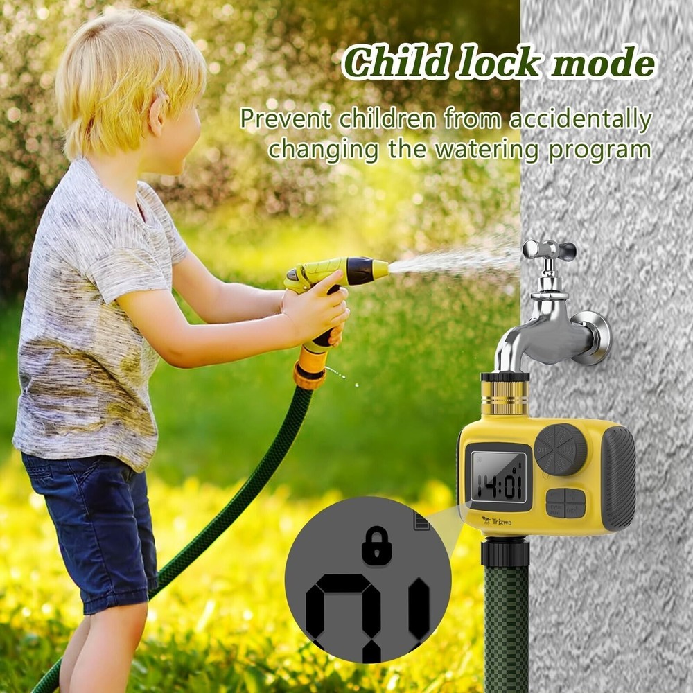 Sprinkler Timer Water Timer Programmable Hose Brass Faucet Timer Control Drip