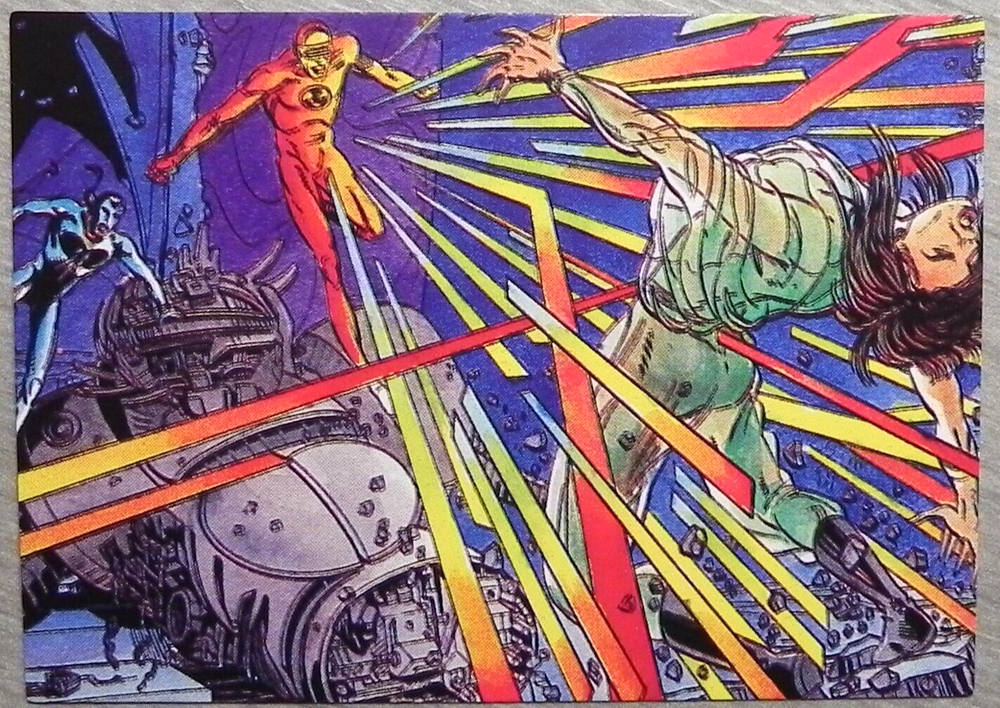2 CARD LOT _ 1992 Unity Time Is Not Absolute Card #23. Solar Attacks