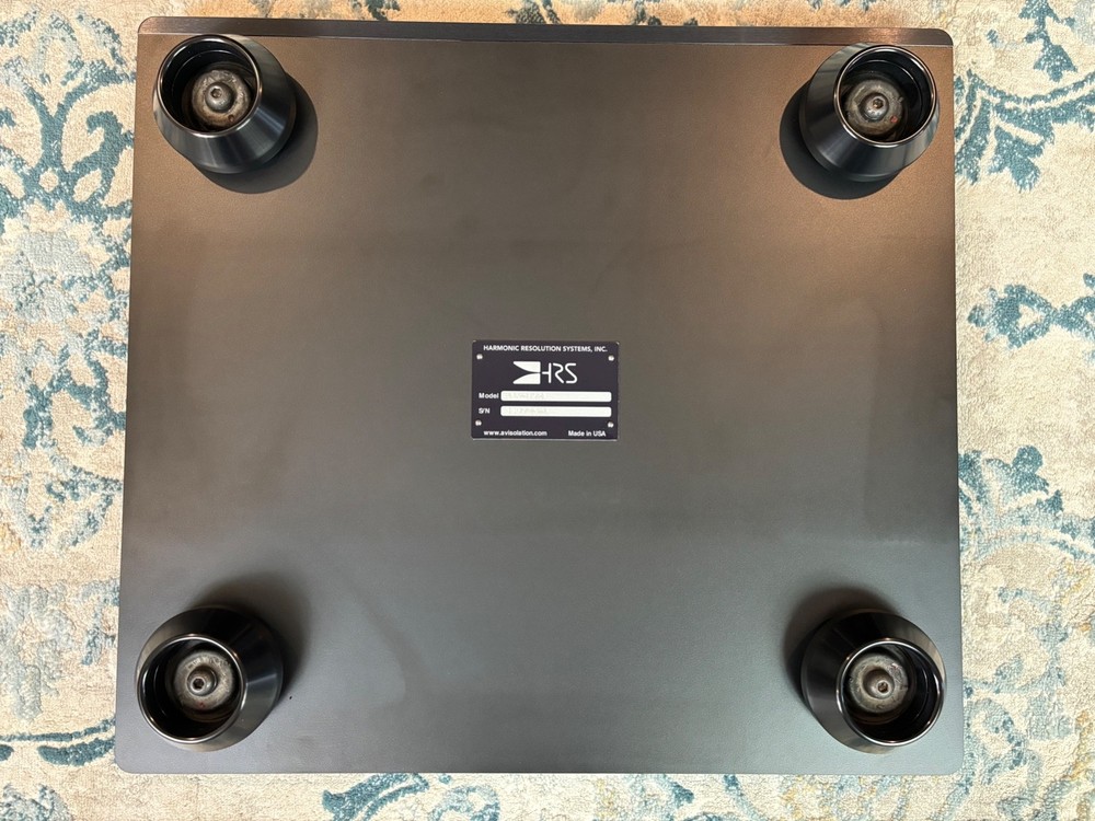 HRS E1X-1921 Audio Isolation Base (Harmonic Resolution Systems) - Black
