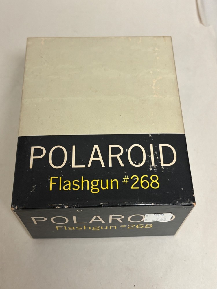 Polaroid Land Camera Model 340 W/ Flash, Flashbulbs, and Boxes