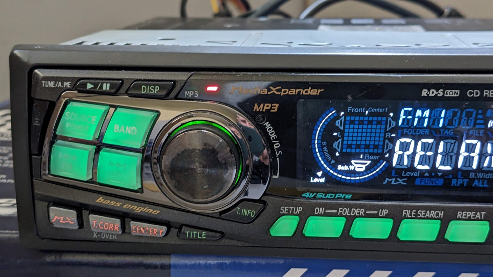 ALPINE CDA-7893R Car CD MP3 Receiver MediaXpander 4 X 60 WATT + BLUETOOTH