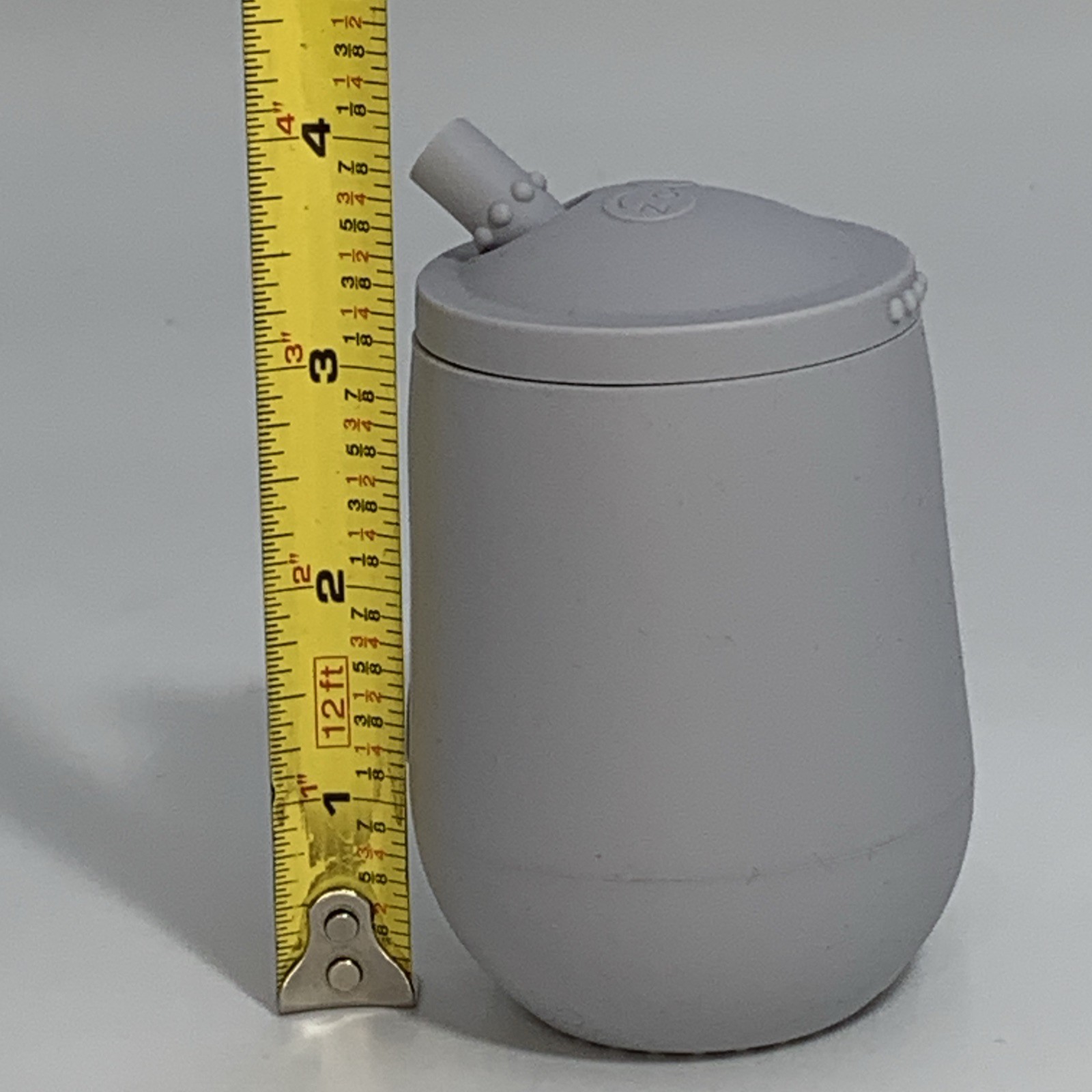 EzPz Mini Cup + Straw Training System 9 Months + 100% Silicone BPA Free 4 Oz