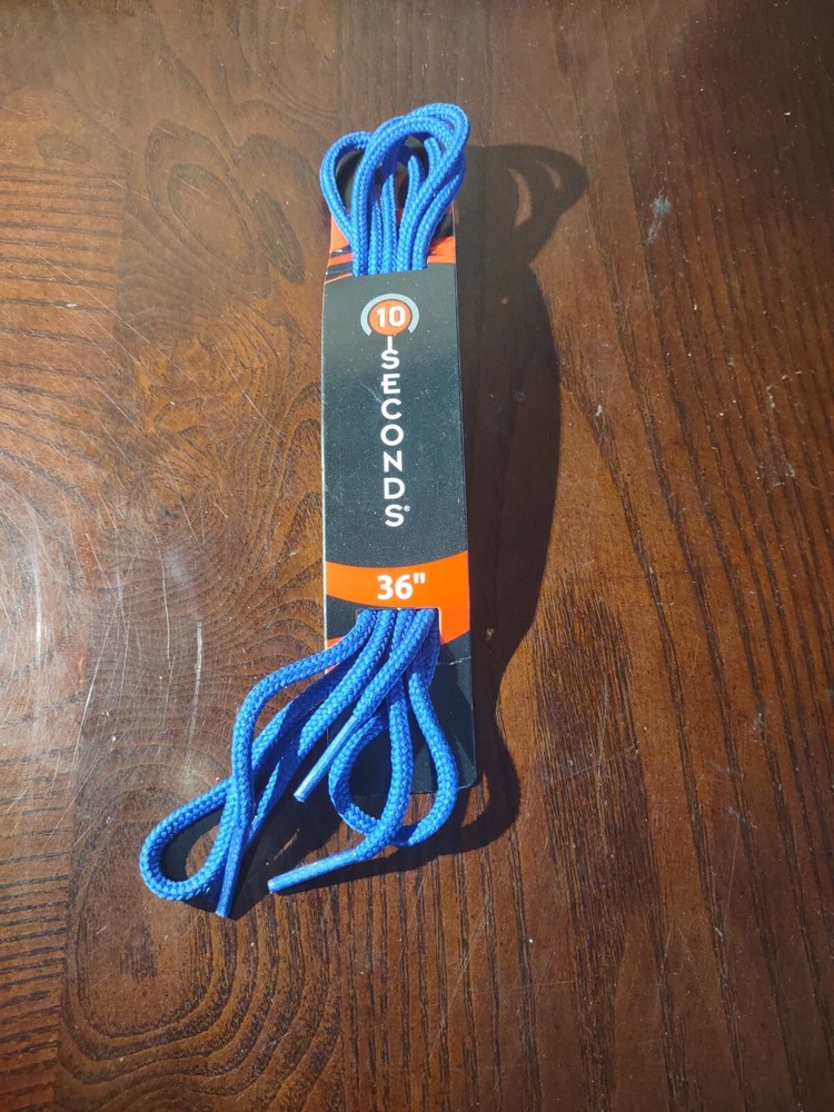 36" Blue Laces