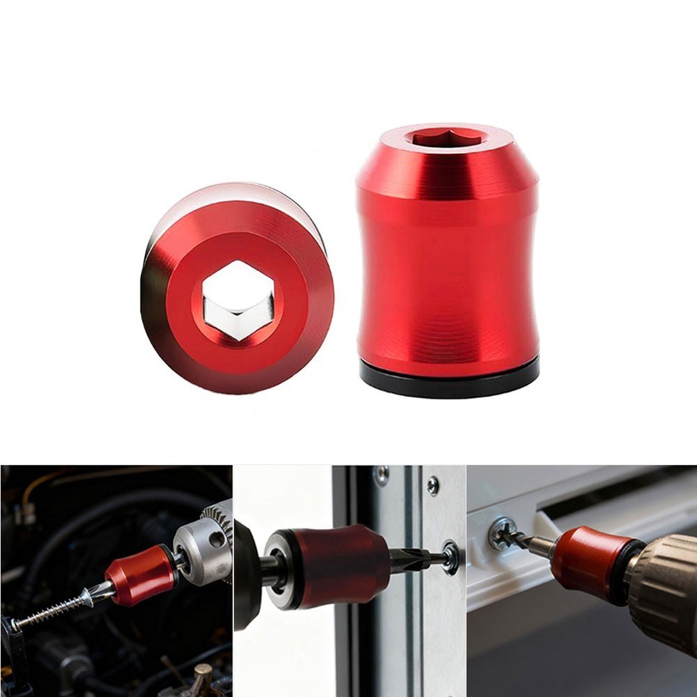Bit Magnetizer Magnetizing Ring Locks Screws Securely Demagnetizes Bits