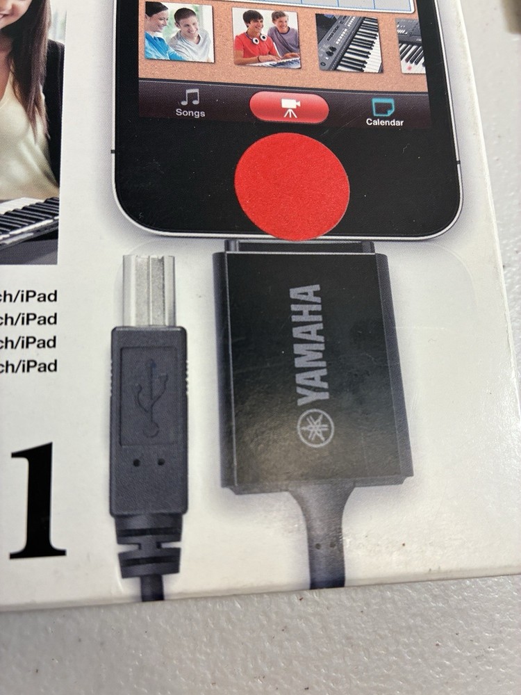 Yamaha i-UX1 USB MIDI Interface for iPhone iPod Touch iPad