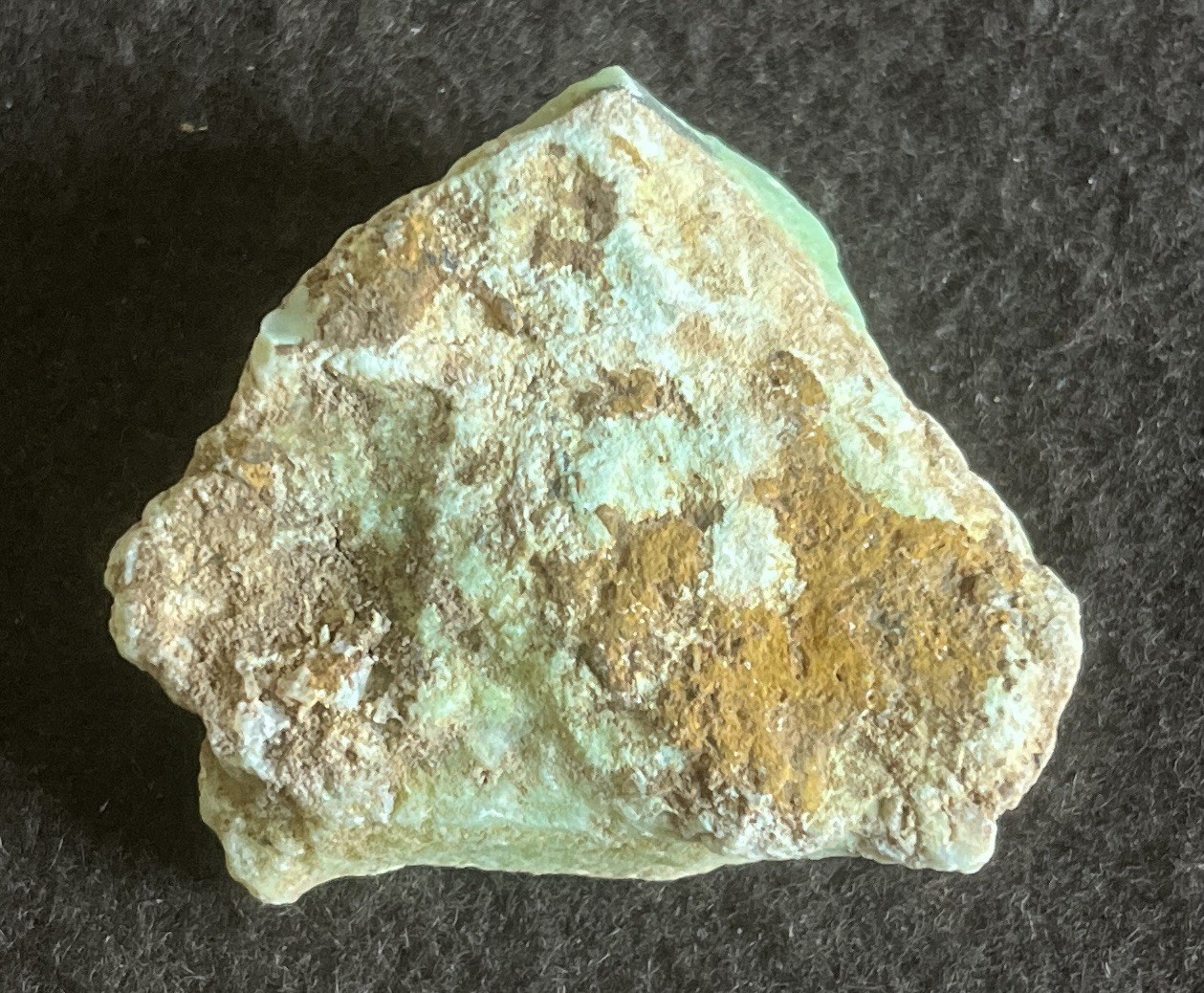 1 Tanzania Chrysoprase Rough Chunk 41grams 41x41x18mm 1.6x1.6x.7"