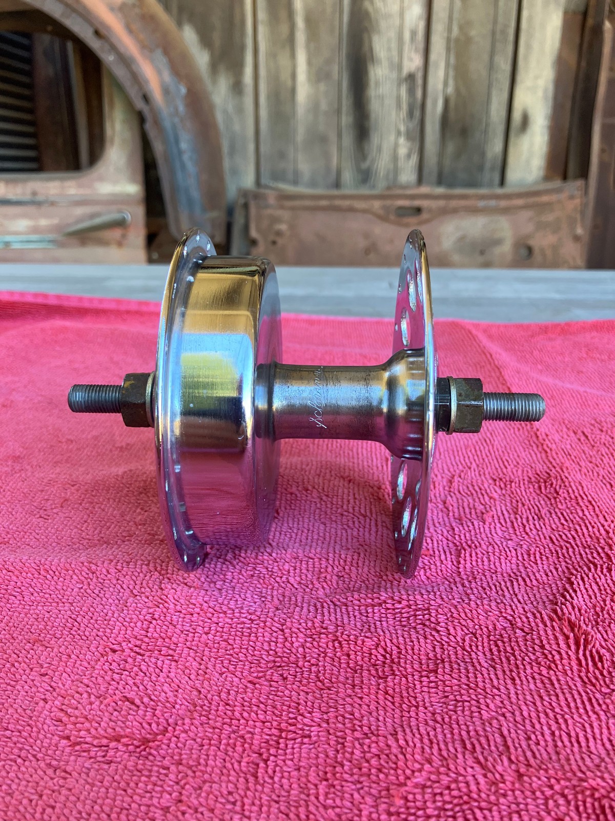 1940 TO THE LATE 50S SCHWINN EXPANDER BRAKE HUB AND AXLE PARTS FOR AUTO-CYCLES!!