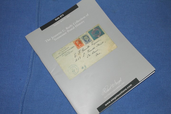 Siegel Auction April 2004 Rudy #874 INCLUDES REALIZATIONS BlueLakeStamps