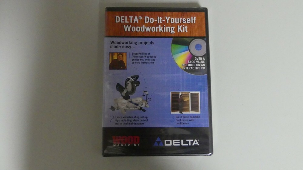 Delta Do It Yourself Woodworking Kit (PC CD-Rom)