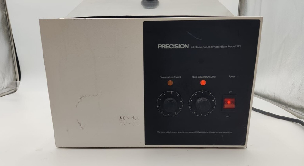 Precision Scientific Model 183 Water Bath - Good Working Condition