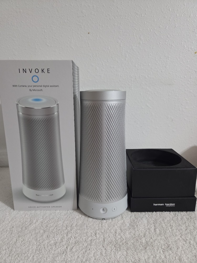 Harman Kardon Invoke Voice Activated Wireless Assistant And Bluetooth Speaker