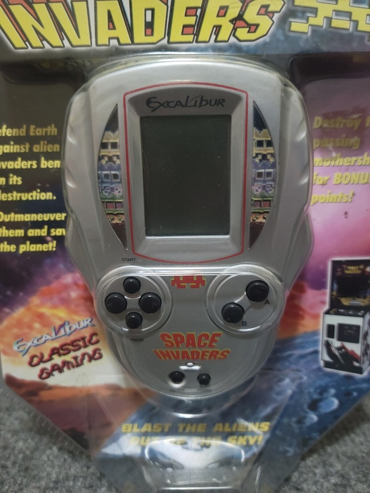 Vintage Excalibur SPACE INVADERS Electronic Game