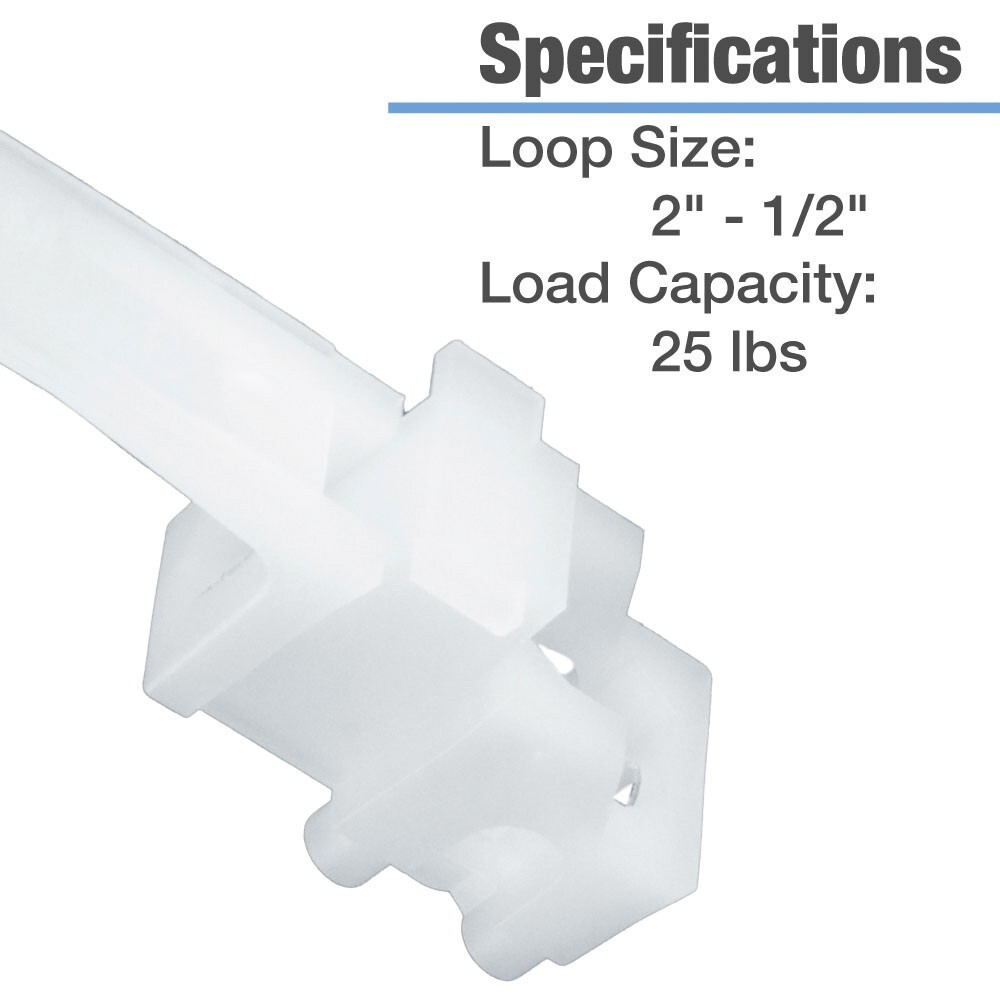 Arlington® TL20 LOOP® 2-inch Cable Support Hangers, 100 Pack