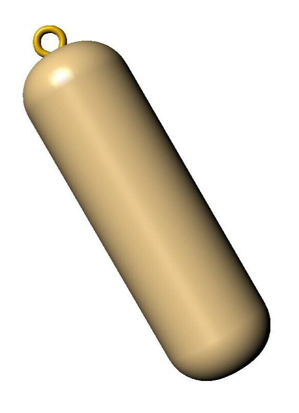 Cod Sinker / Deep Drop Weight Mold 2 LB ( 6 Cavity ) Aluminum CNC