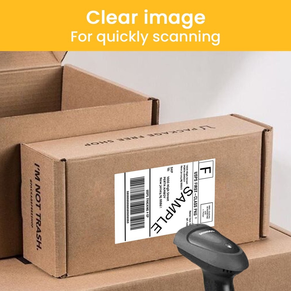 Thermal Labels for 4" x 6" Shipping Label Printer 500pcs/Stack