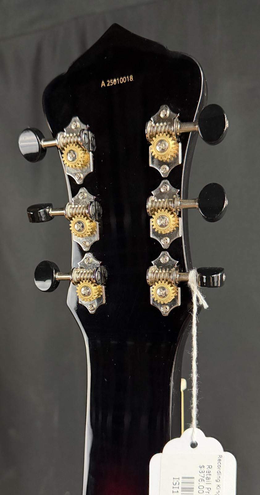 Recording King RR-36S-VS Maxwell Square Neck Resonator Guitar Vintage Sunburst