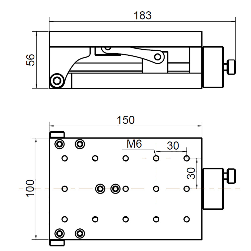 Angle Adjustment Manual Platform Tilt Punching Base Adjustable Tilting Platforms