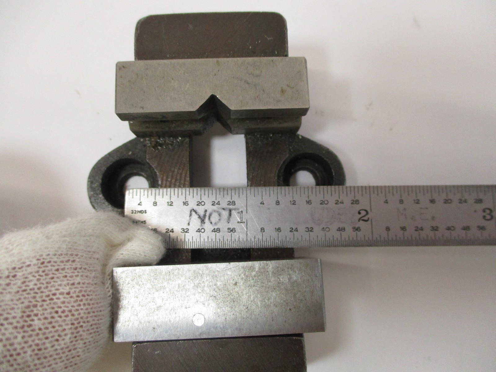 Machine VISE 1-3/8" Wide Jaws x 3" Long Opens 1" Bolts Down Emco Unimat in EC